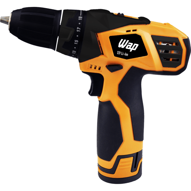 Parafusadeira-e-Furadeira-a-Bateria-WAP-BPF-12V-Li-Ion