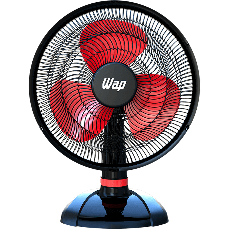 Ventilador-WAP-Rajada-Turbo-3-em-1-Vermelho