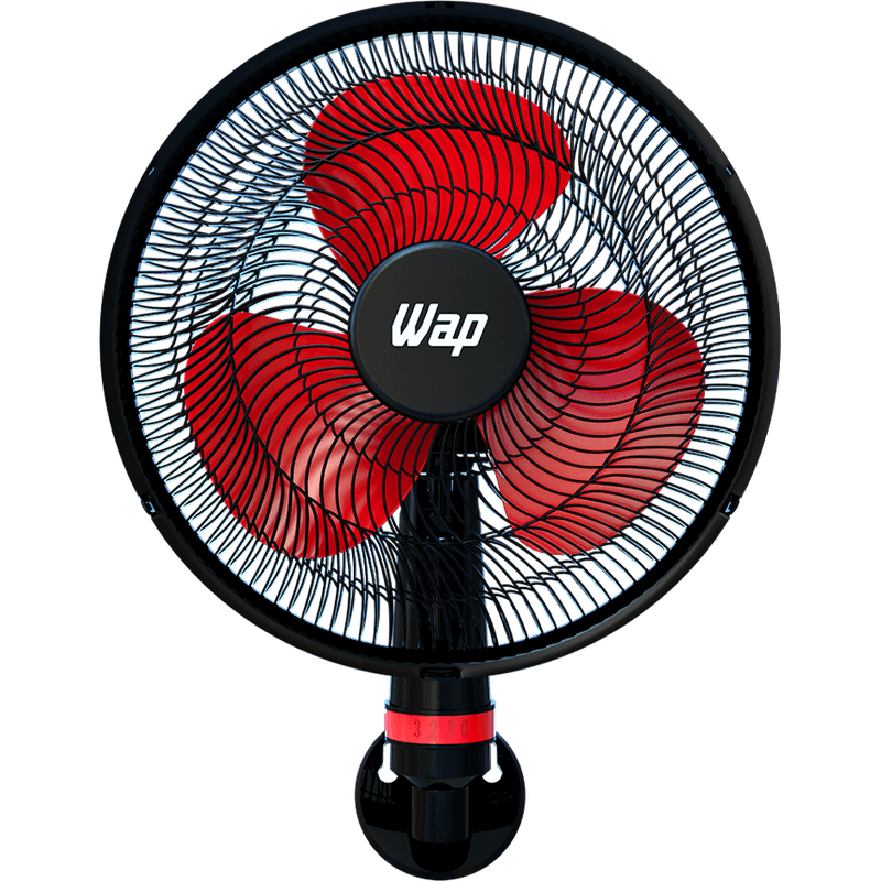Ventilador-WAP-Rajada-Turbo-3-em-1-Vermelho