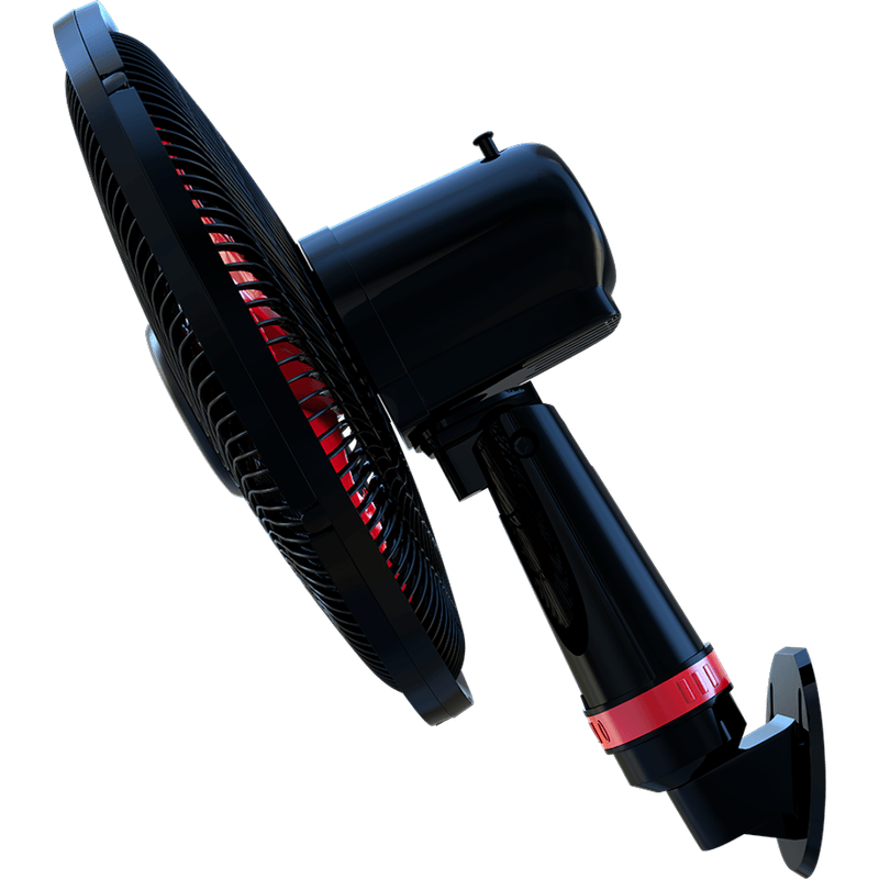 Ventilador-WAP-Rajada-Turbo-W130-de-Parede-Vermelho